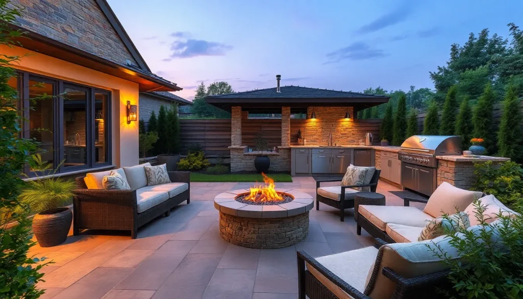 custom outdoor living