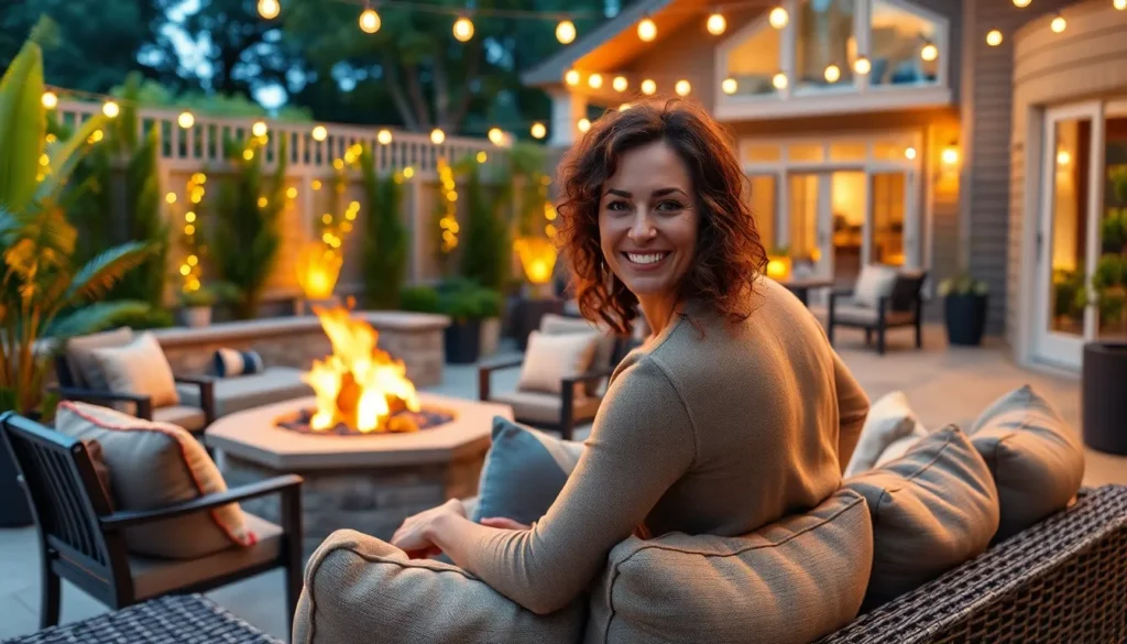custom outdoor living