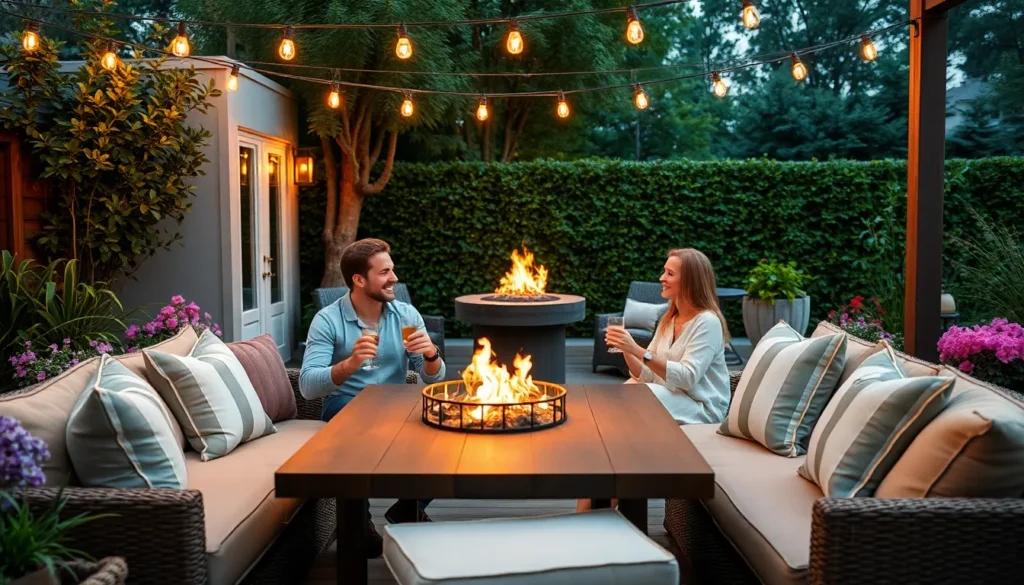 elegant outdoor living